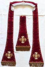 Red Roman Vestment 7742